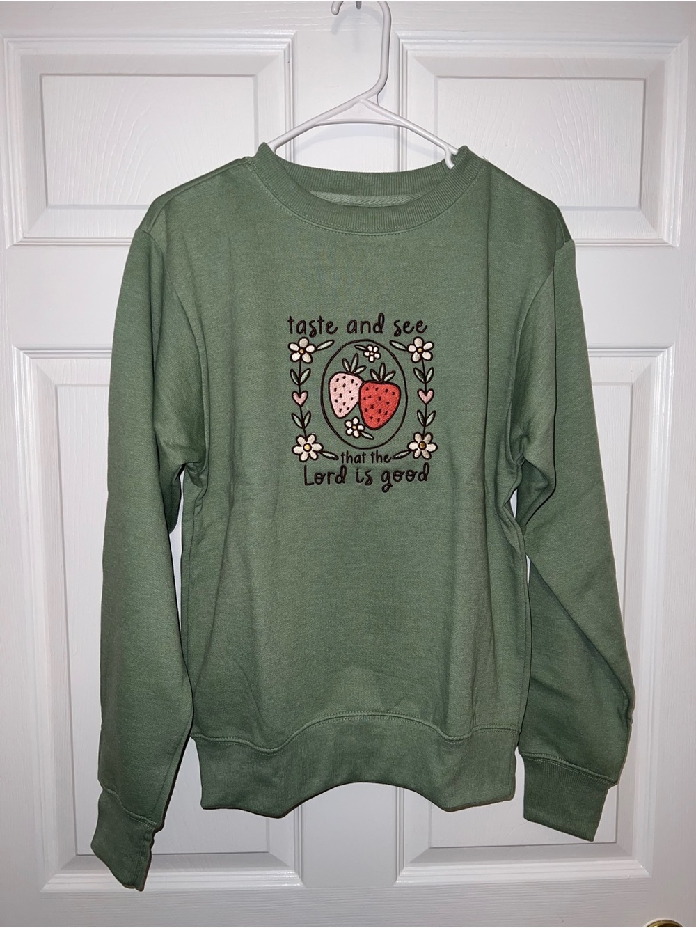 Faith inspired Sweat shirt.